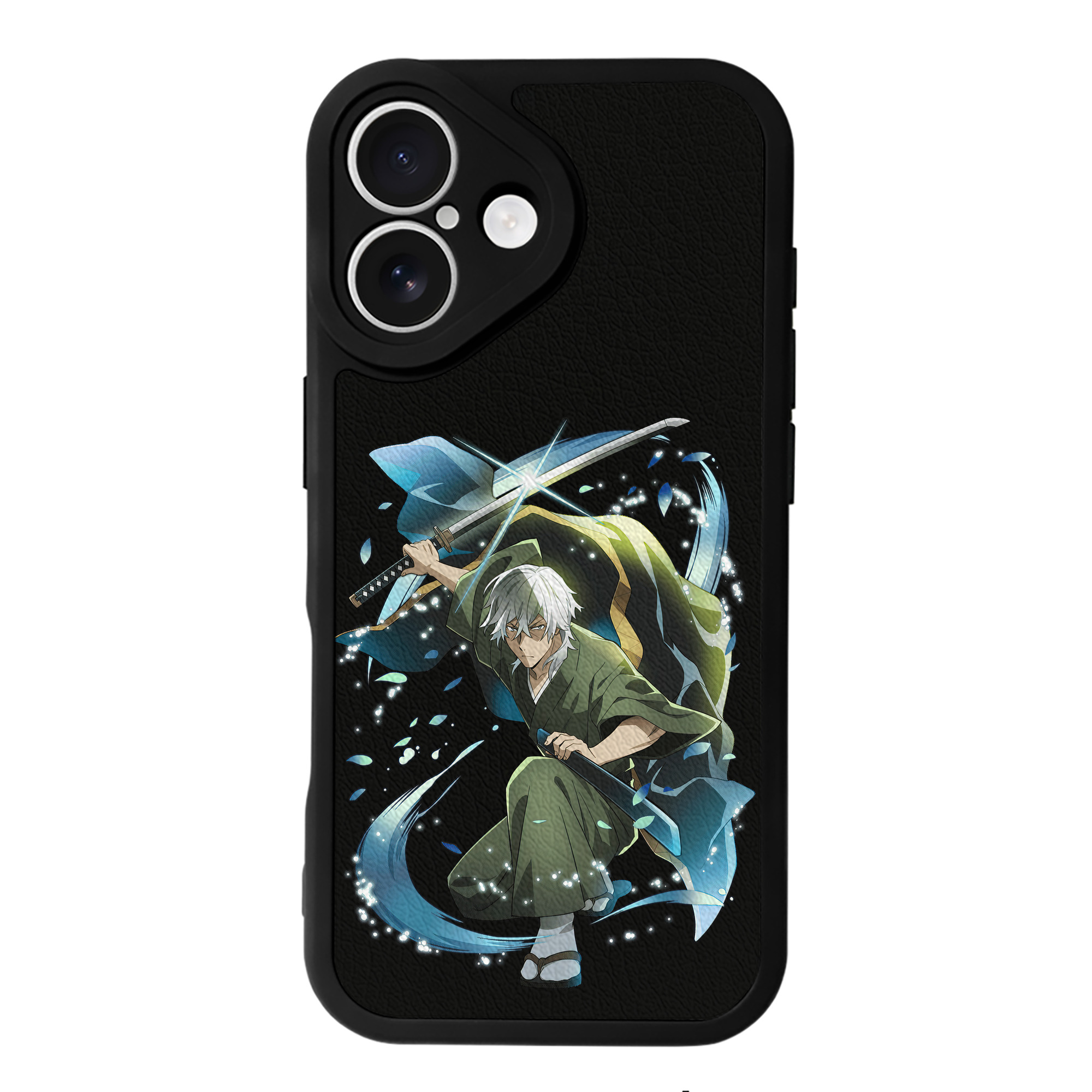 （画像用） 文豪ストレイドッグス Bungo Stray Dogs 【iPhone 16シリーズ対応】シリコンスマホケース（レザー調） 材質：シリコン